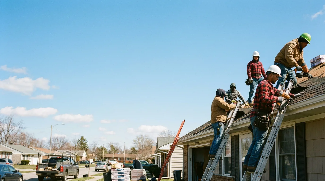 Roofing in Oakwood, TX near me